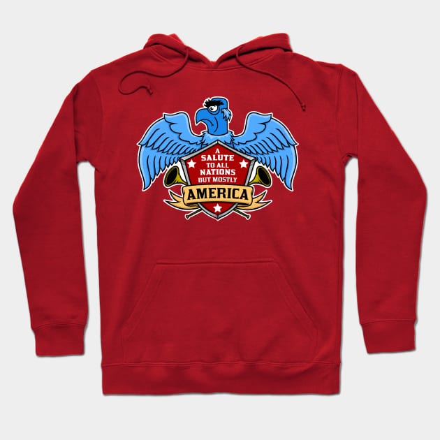 A Salute To All Nations Hoodie by blairjcampbell